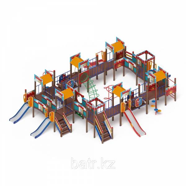 Детский игровой комплекс «Замок» ДИК 2.18.11-01 H=1200 H=900. 